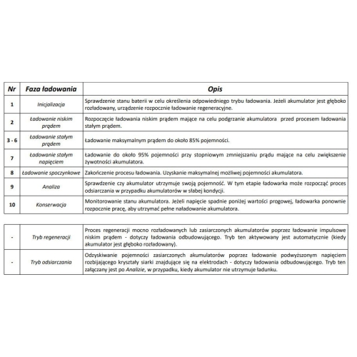 Ładowarka z wyświetlaczem LCD 6V I 12V